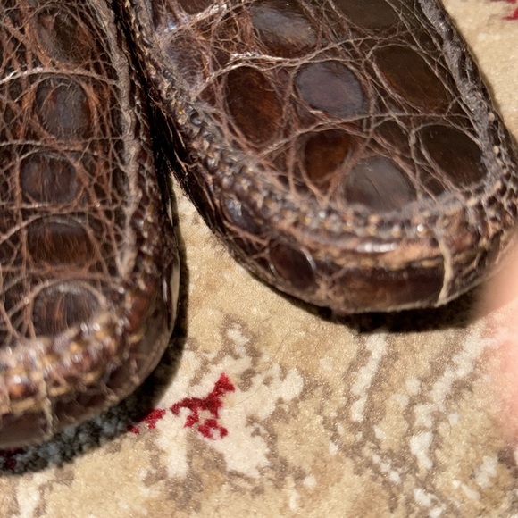 Mezlan 1968 Padua crocodile loafers EUC! 8M Made in Spain